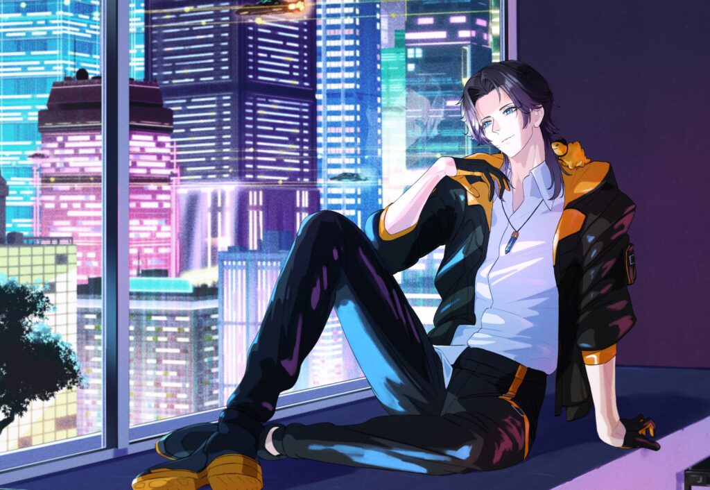 背景ありイラスト